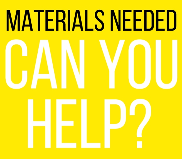 Materials Needed - can you help?